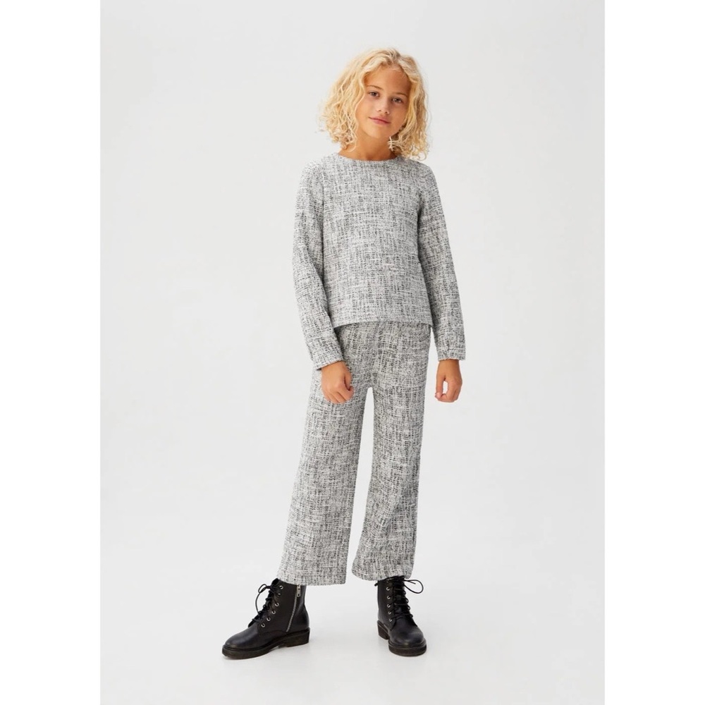 Mango Flecked knit sweater